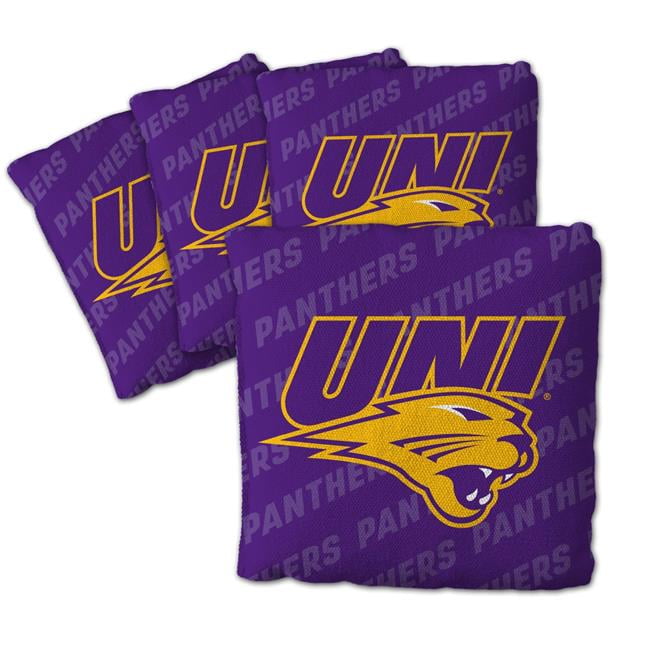 NCAA Northern Iowa Panthers Cornhole Bags - 4PK - Purple