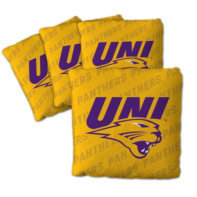 NCAA Northern Iowa Panthers Cornhole Bags - 4PK - Yellow