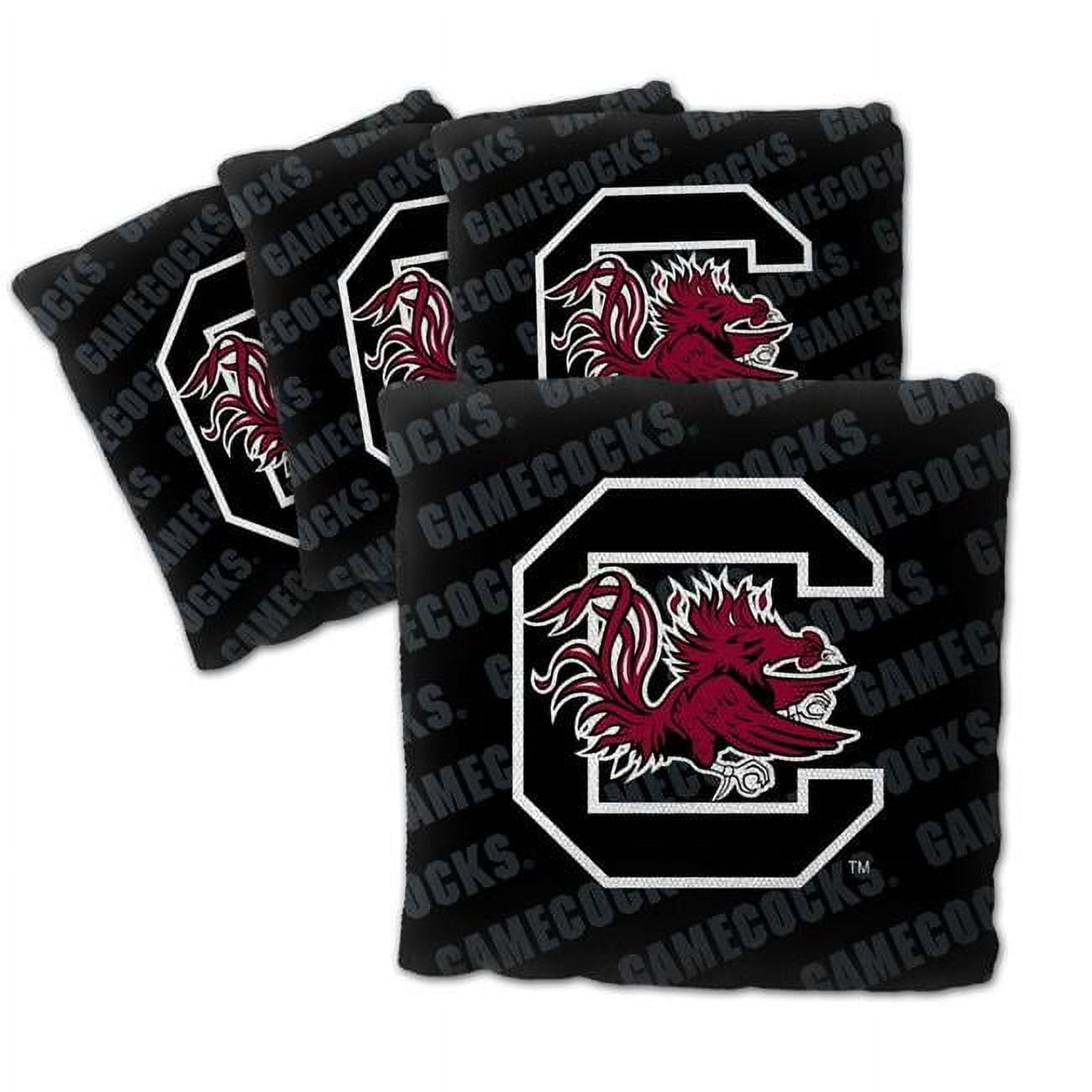 NCAA South Carolina Gamecocks Cornhole Bags - 4PK - Black