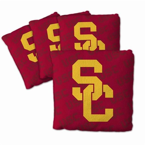 NCAA USC Trojans Cornhole Bags - 4PK - Red