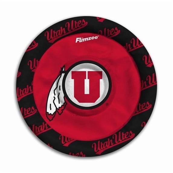 YouTheFan NCAAUtah Utes Flimzee Bean-Bag Flying Disc