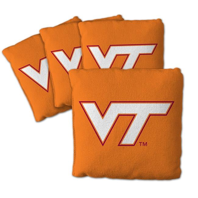 NCAA Virginia Tech Hokies Cornhole Bags - 4PK - Orange