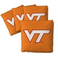 thumbnail image 1 of NCAA Virginia Tech Hokies Cornhole Bags - 4PK - Orange, 1 of 4