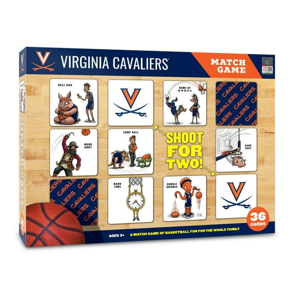 Virginia Cavaliers Licensed Memory Match Game