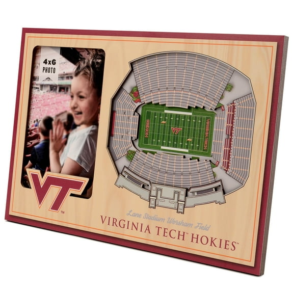 IDNA Virginia Tech Hokies 3D StadiumViews Picture Frame