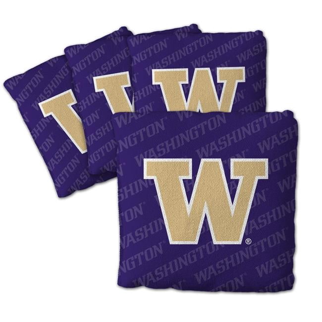 NCAA Washington Huskies Cornhole Bags - 4PK - Purple