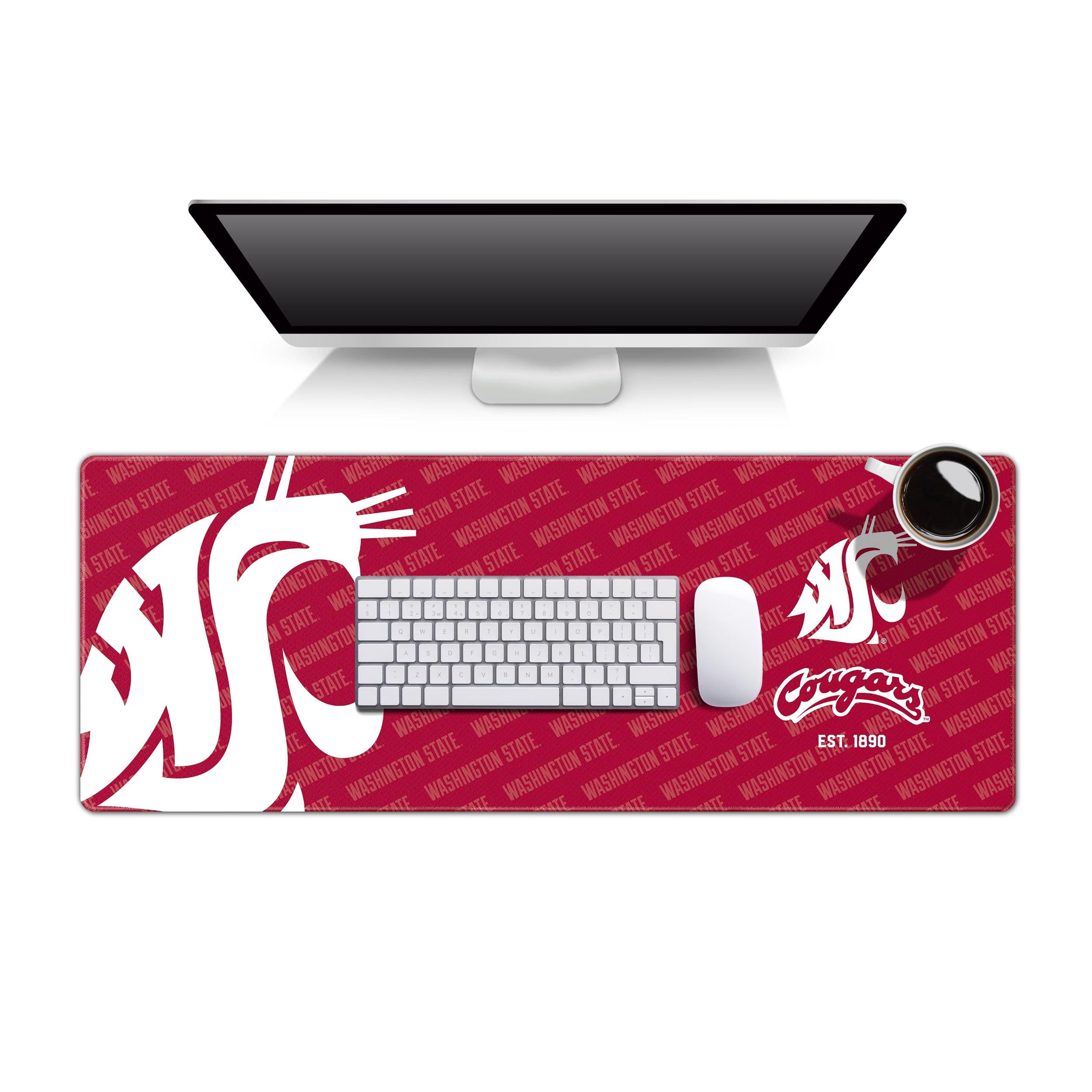 YouTheFan NCAA Washington State Cougars Logo Series Desk Pad SMU