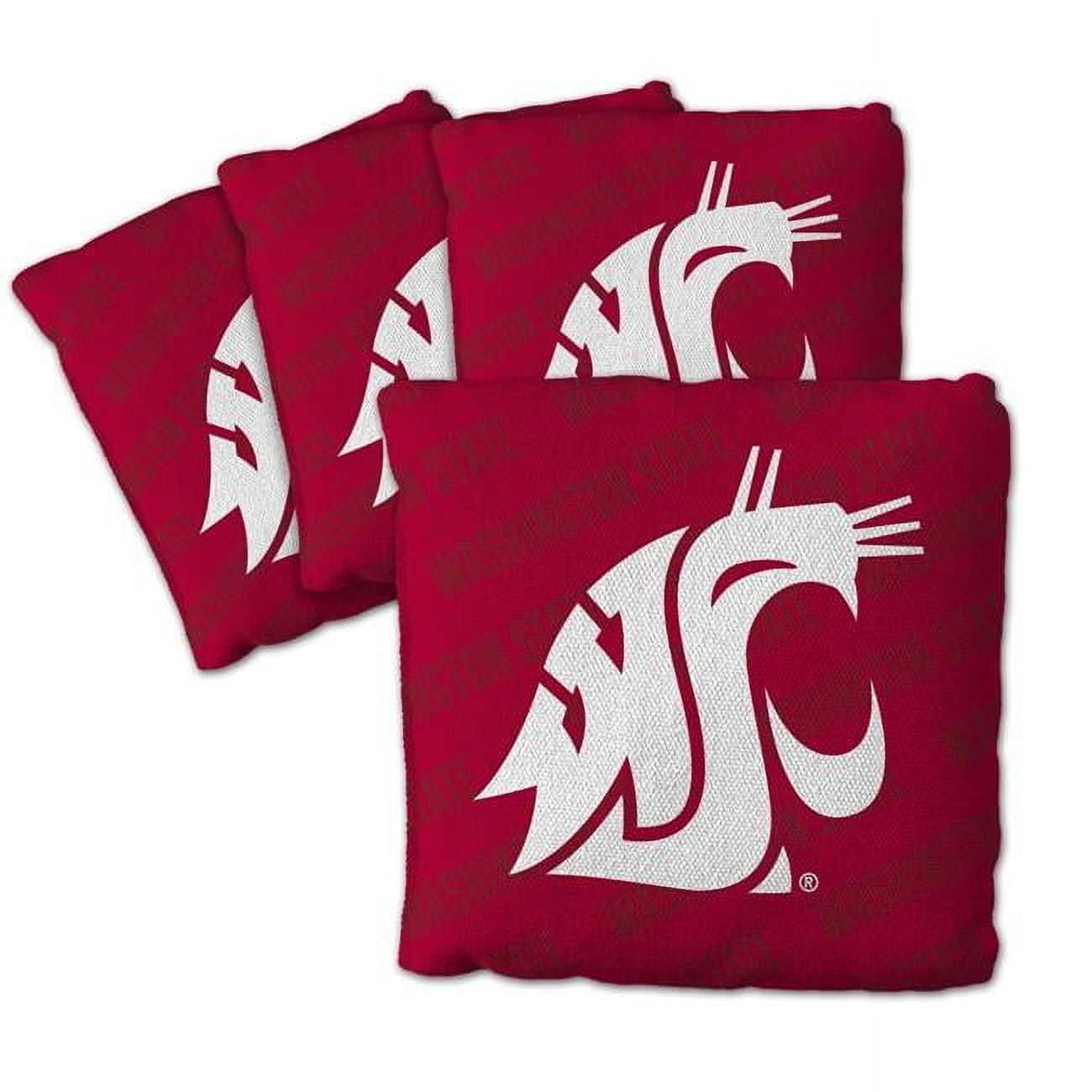 NCAA Washington State Cougars Cornhole Bags - 4PK - Red