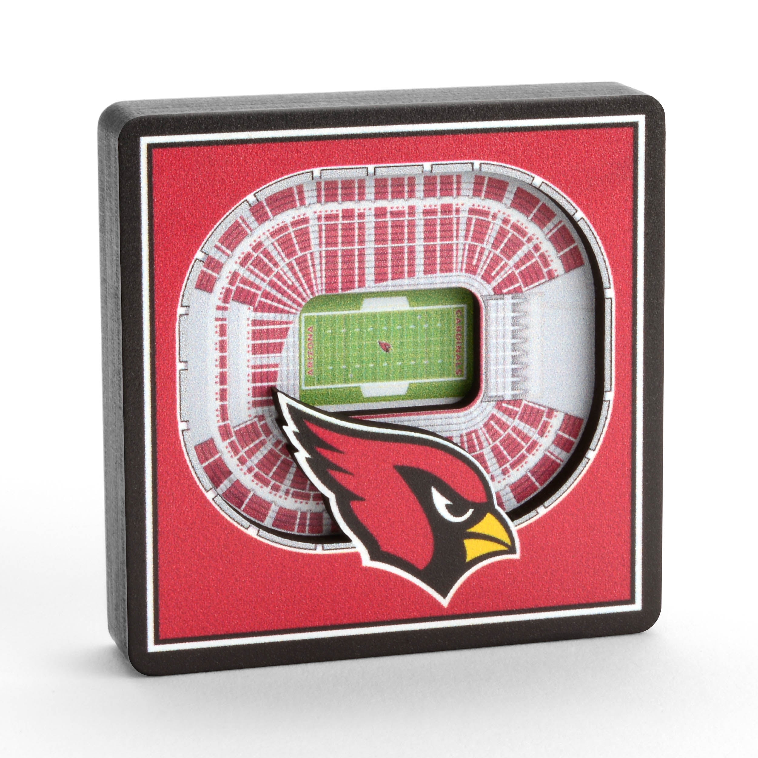YouTheFan NFL Arizona Cardinals 3D StadiumView Magnet
