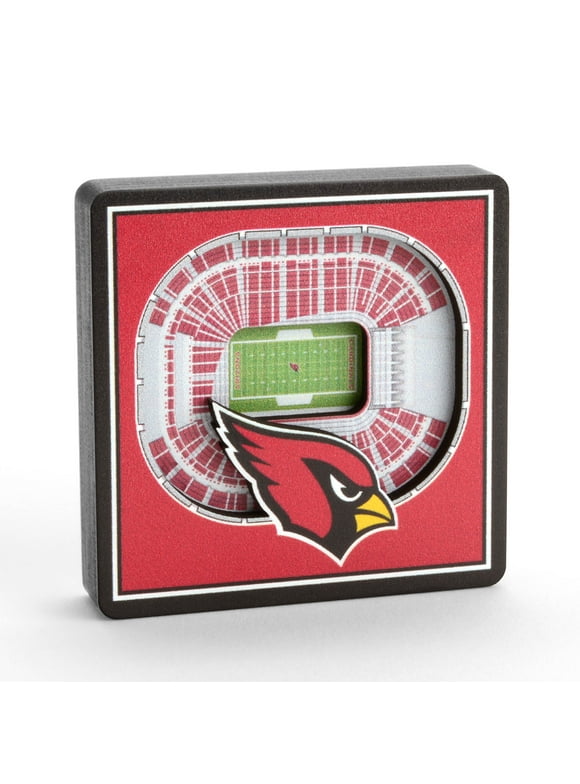 YouTheFan NFL Arizona Cardinals 3D StadiumView Magnet