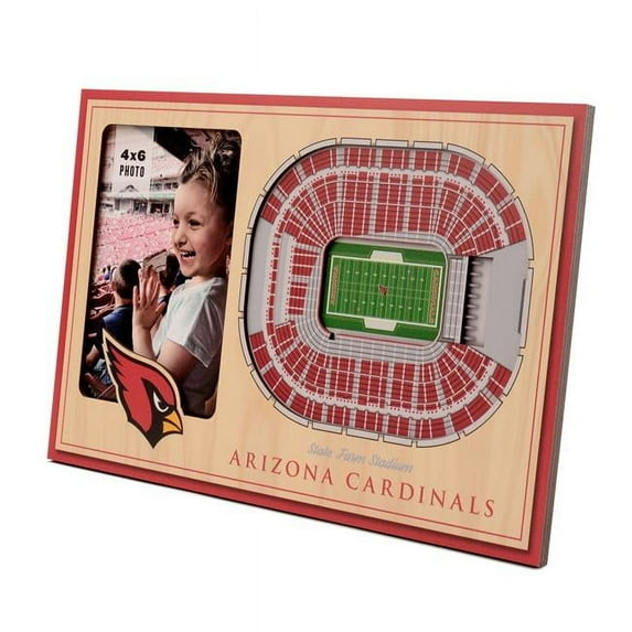 YouTheFan NFL Arizona Cardinals 5 Layer Stadiumview Wall Art
