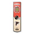 thumbnail image 1 of YouTheFan NFL Atlanta Falcons 8x32 Stadium View Banner, 1 of 3
