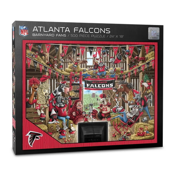 YouTheFan NFL Atlanta Falcons Barnyard Fans Puzzle - 500 Piece