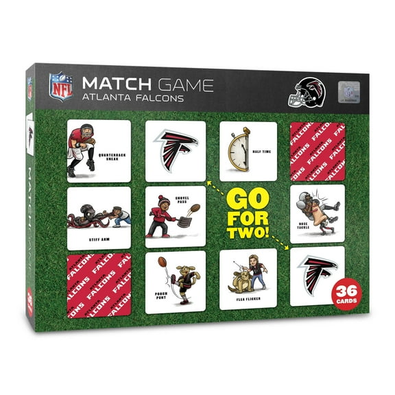 YouTheFan NFL Atlanta Falcons Memory Match Game