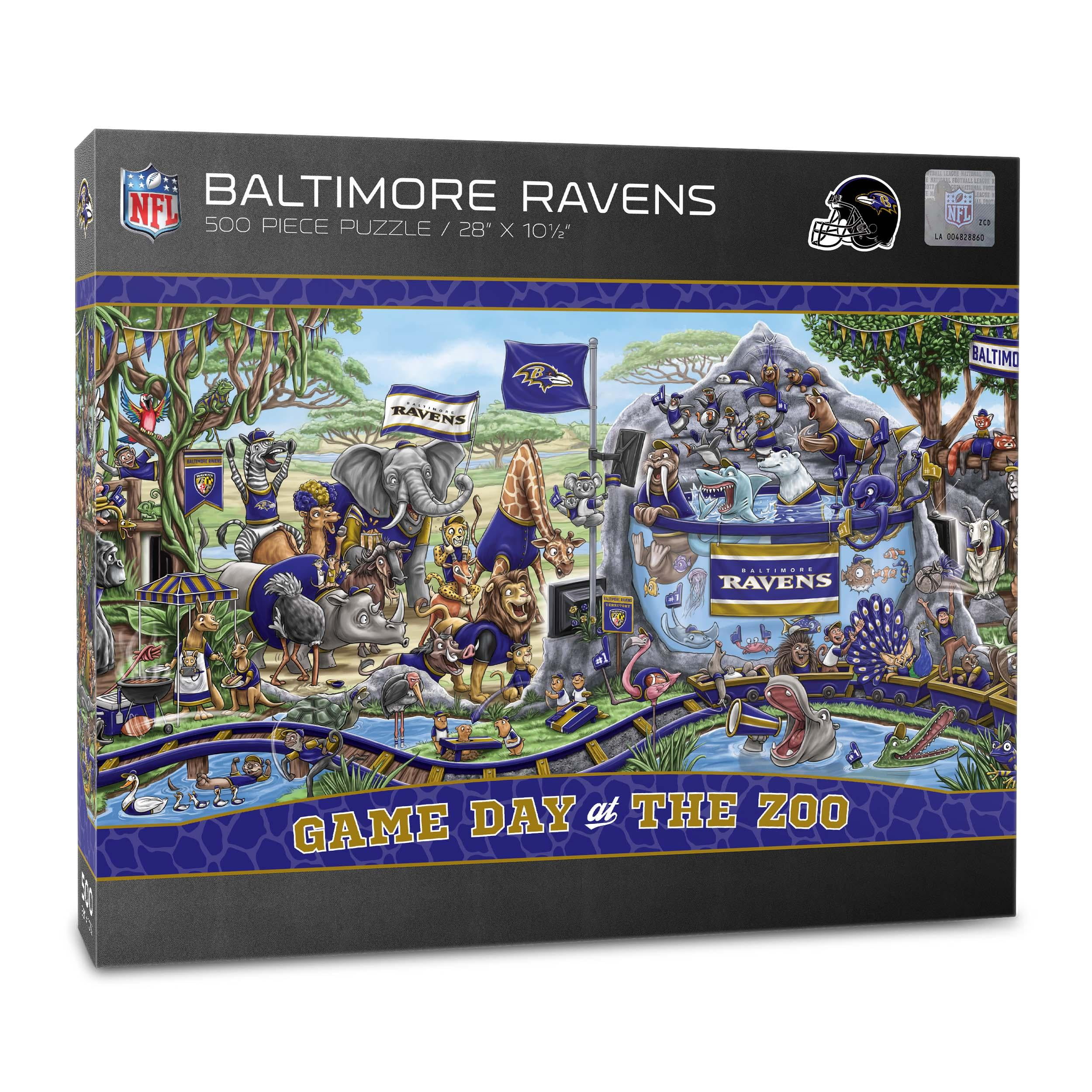 YouTheFan NFL Dallas Cowboys Game Day at the Zoo - 500 pc Puzzle