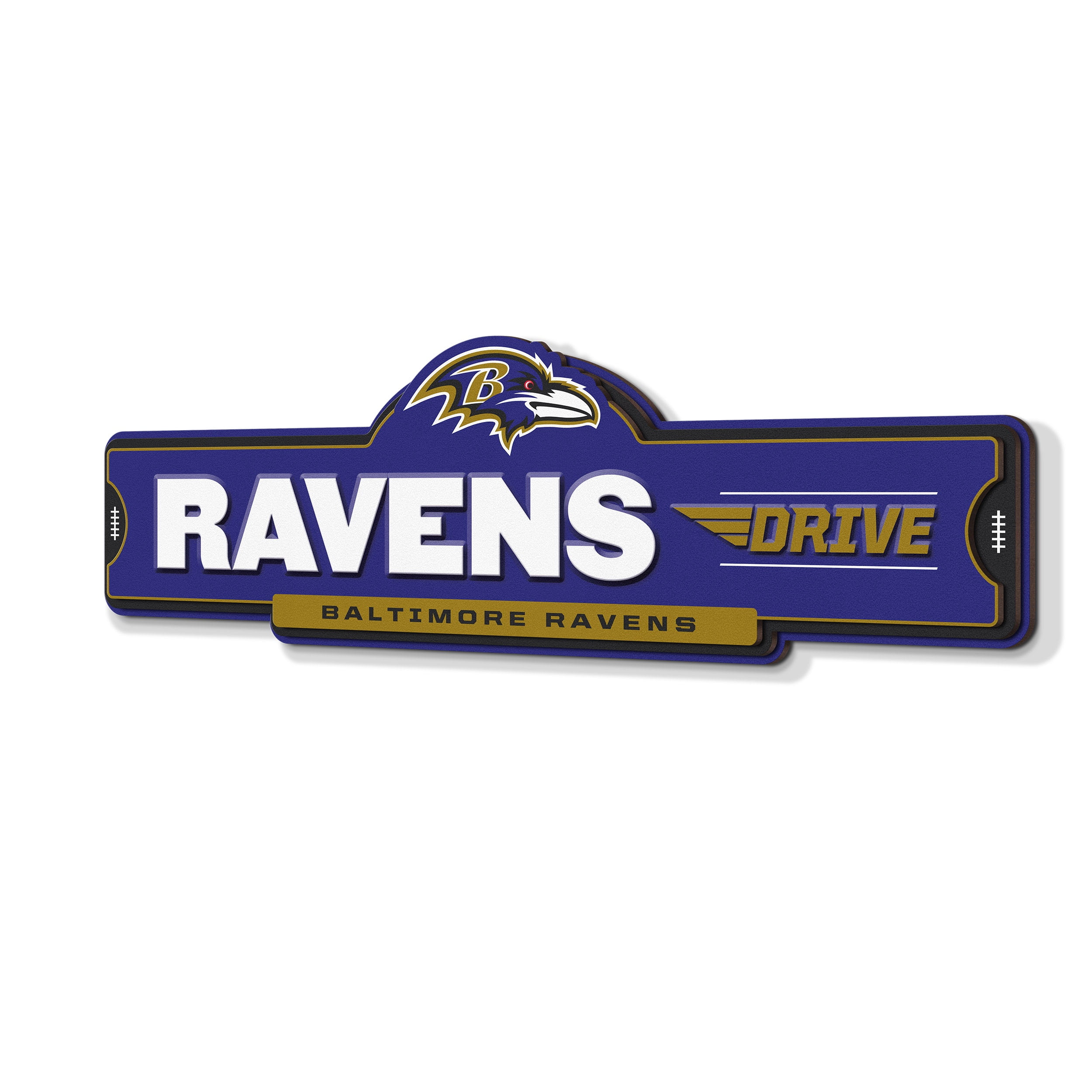 YouTheFan NFL Baltimore Ravens Street Sign