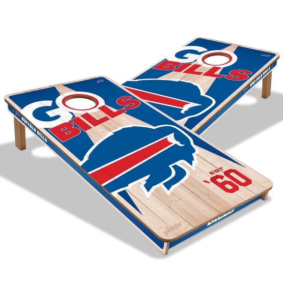YouTheFan NFL Buffalo Bills 2' x 4' Cornhole Game No Bags