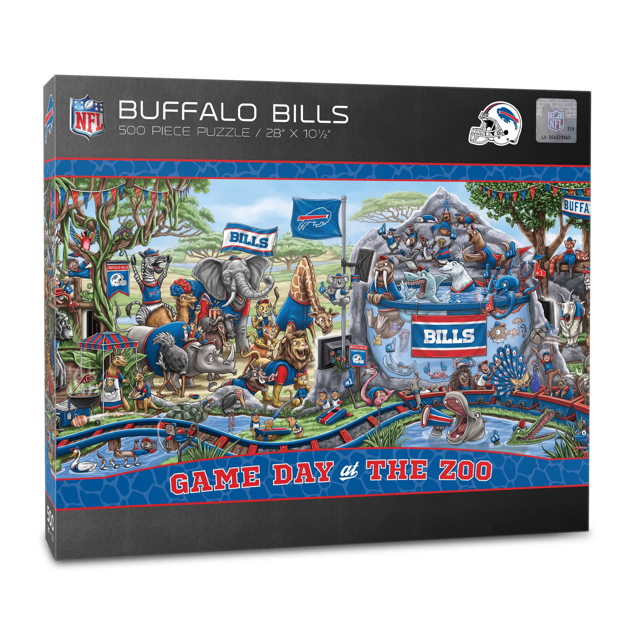 YouTheFan NFL Buffalo Bills Game Day at the Zoo - 500 pc Puzzle