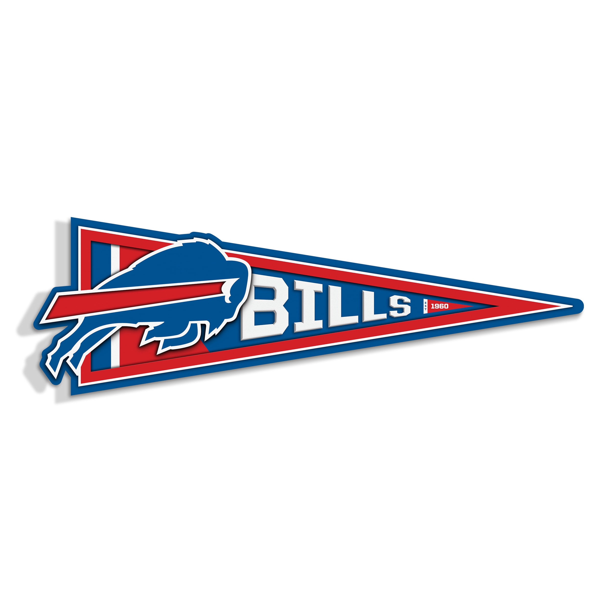 YouTheFan NFL Buffalo Bills Pennant Sign