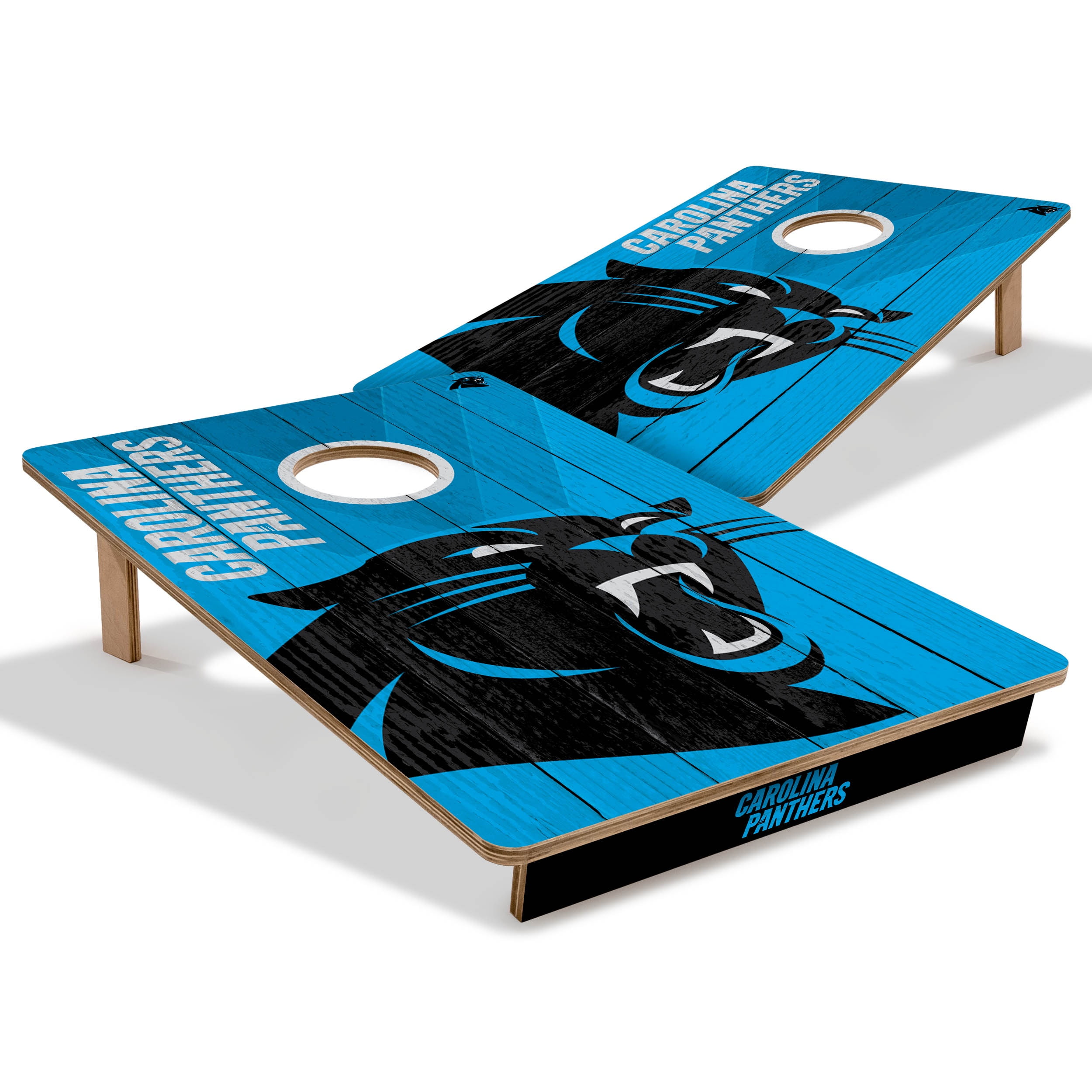 YouTheFan NFL Carolina Panthers 2' x 3' Cornhole Game No Bags