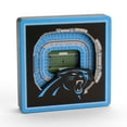 thumbnail image 1 of YouTheFan NFL Carolina Panthers 3D StadiumView Magnet, 1 of 4
