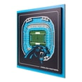 thumbnail image 1 of YouTheFan NFL Carolina Panthers Stadium Series 3D Wall Art, 1 of 4