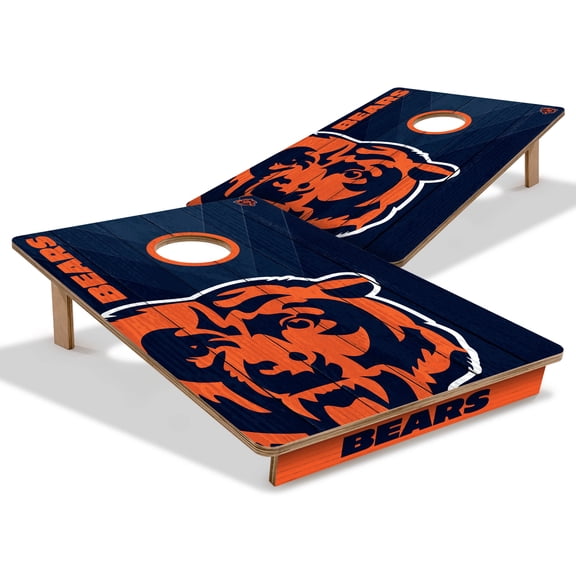 YouTheFan NFL Chicago Bears 2' x 3' Cornhole Game No Bags