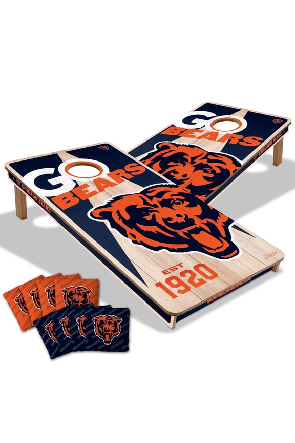 YouTheFan NFL Chicago Bears 2' x 4' Cornhole Game