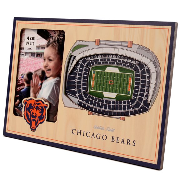 IDNA Chicago Bears 3D StadiumViews Picture Frame