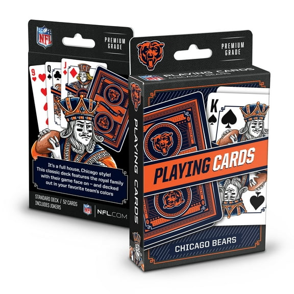 YouTheFan NFL Chicago Bears Classic Series Playing Cards