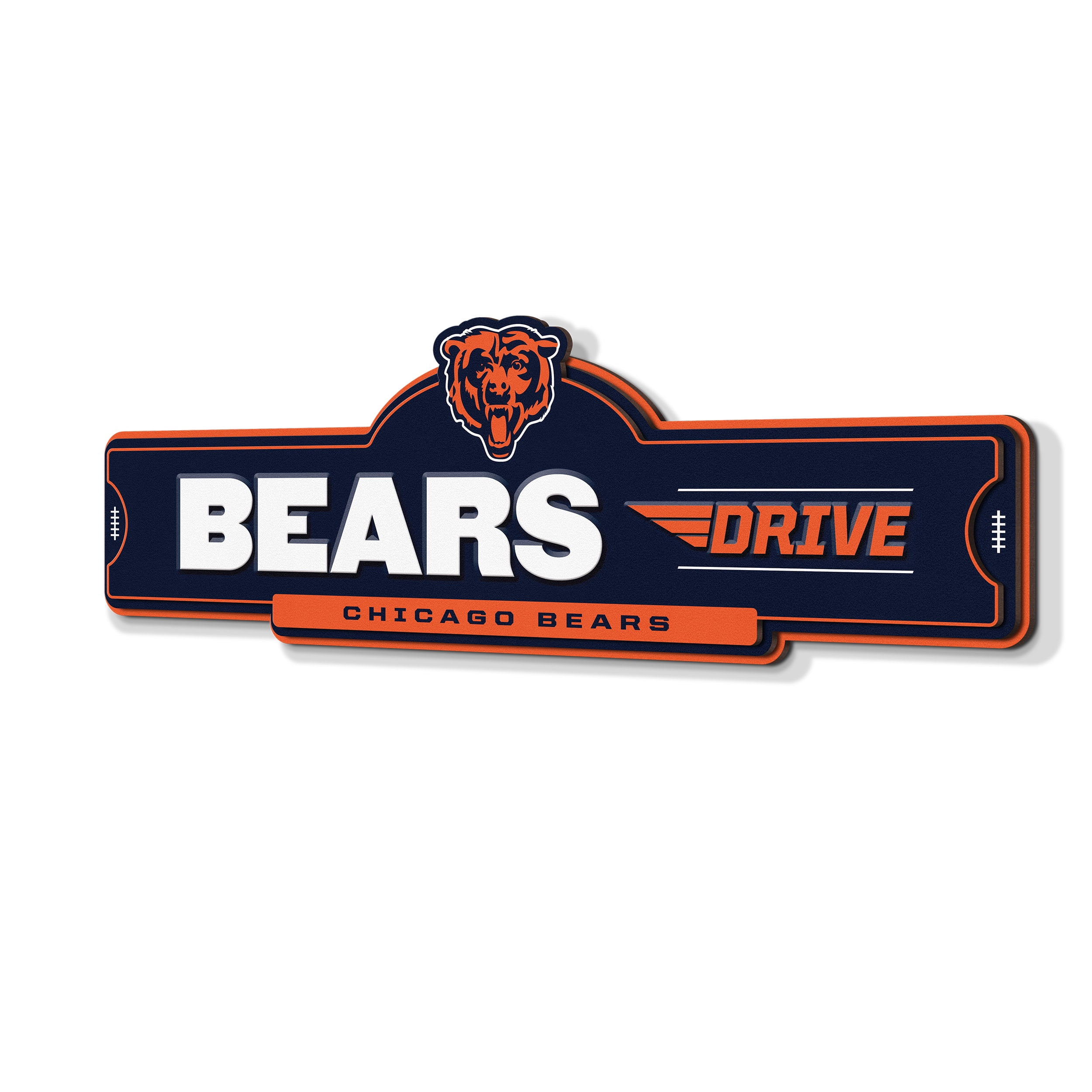 YouTheFan NFL Chicago Bears Street Sign