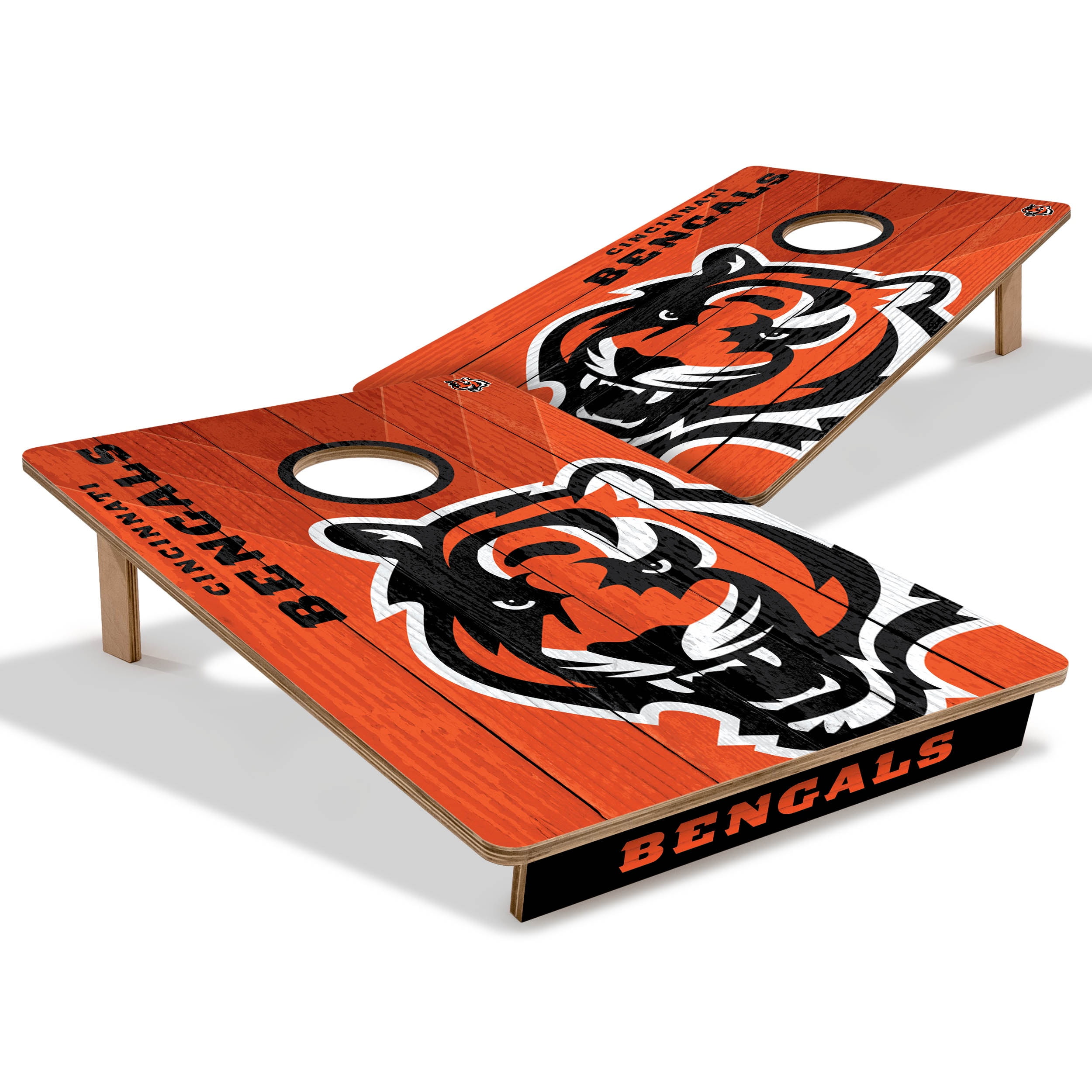 YouTheFan NFL Cincinnati Bengals 2' x 3' Cornhole Game No Bags
