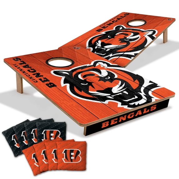 YouTheFan NFL Cincinnati Bengals 2' x 3' Cornhole Game
