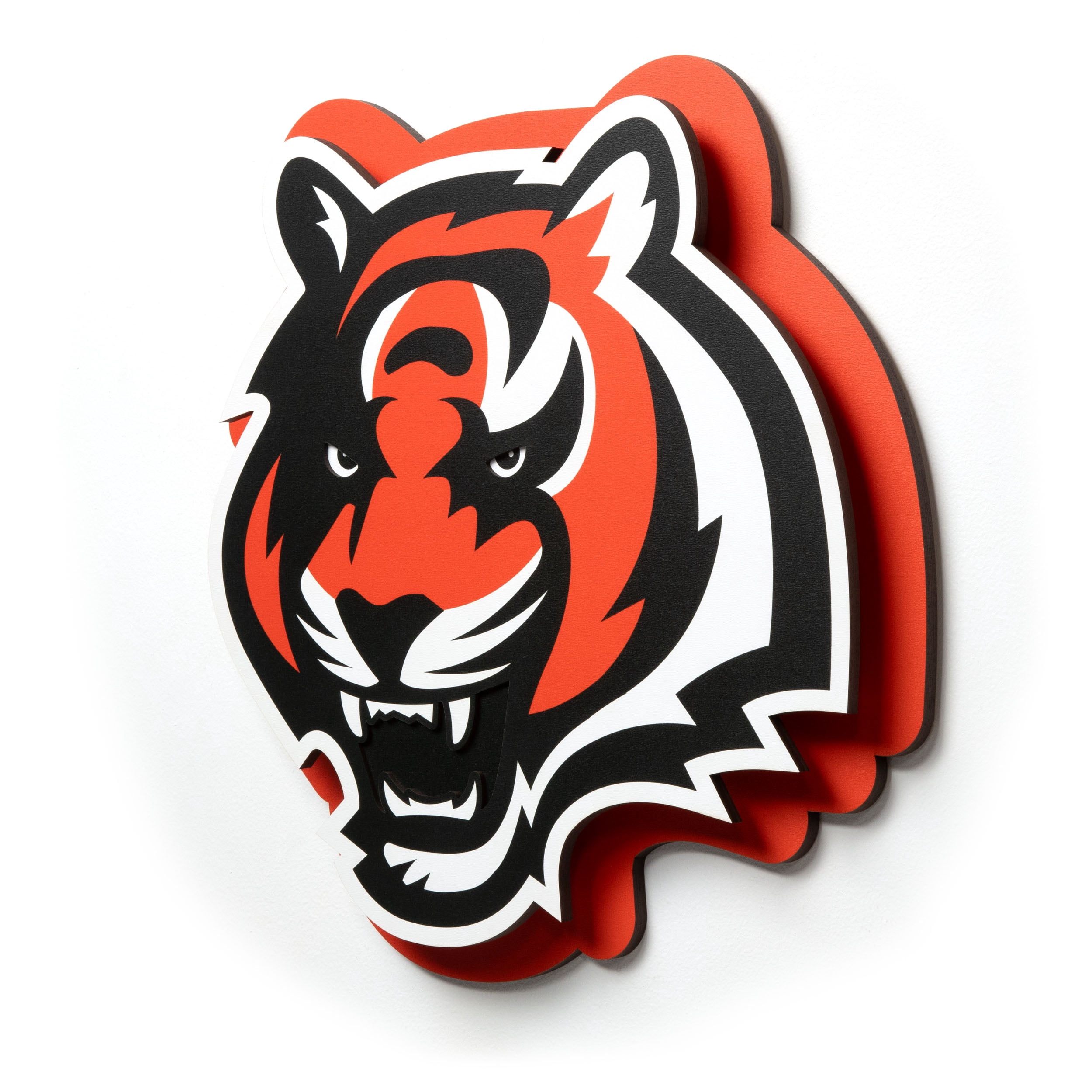 YouTheFan NFL Cincinnati Bengals 3DX Die Cut Wall Art