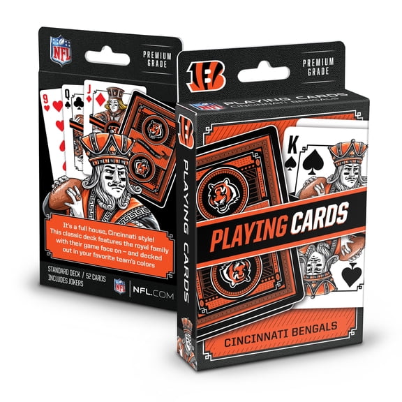 YouTheFan NFL Cincinnati Bengals Classic Series Playing Cards