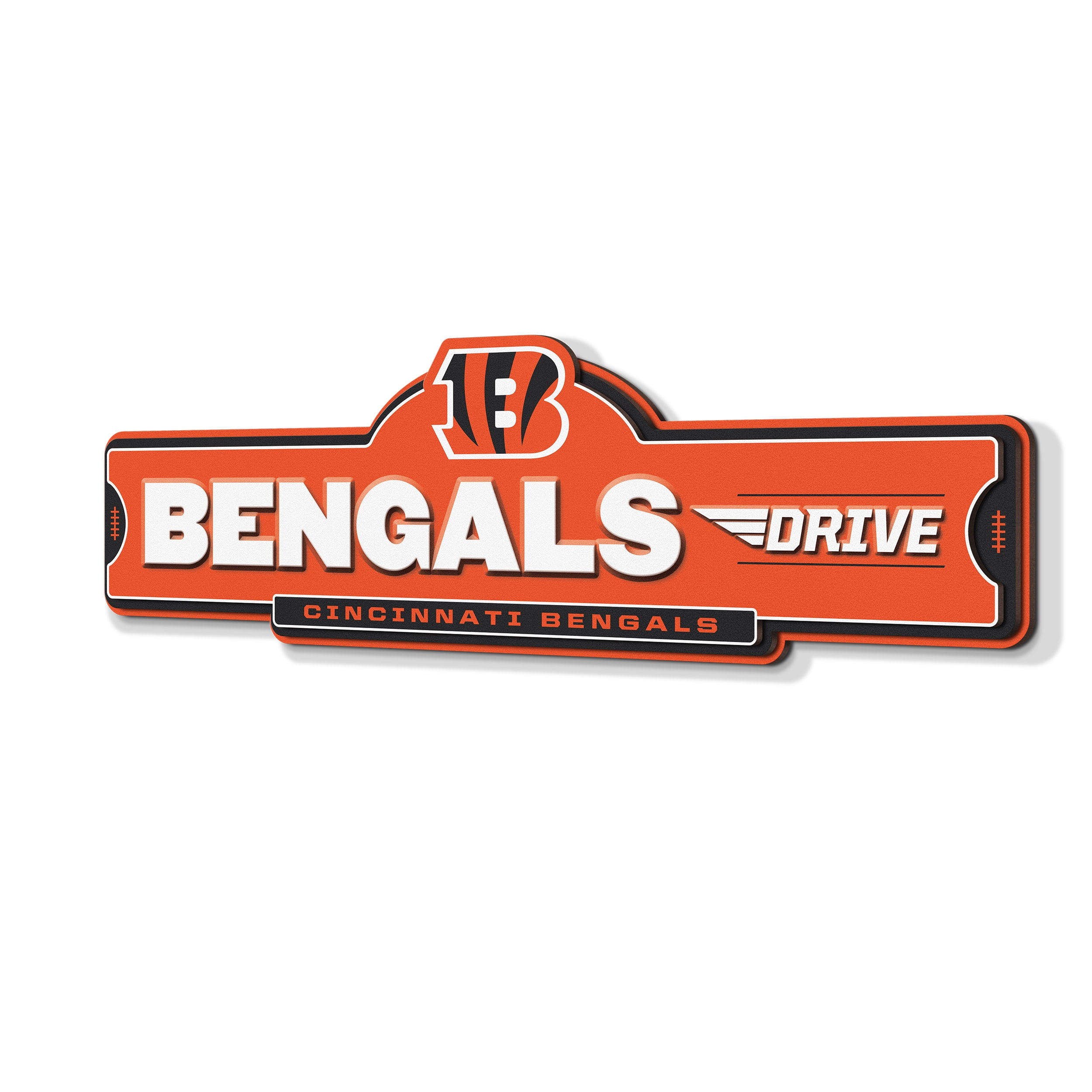 YouTheFan NFL Cincinnati Bengals Street Sign