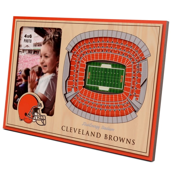 IDNA Cleveland Browns 3D StadiumViews Picture Frame
