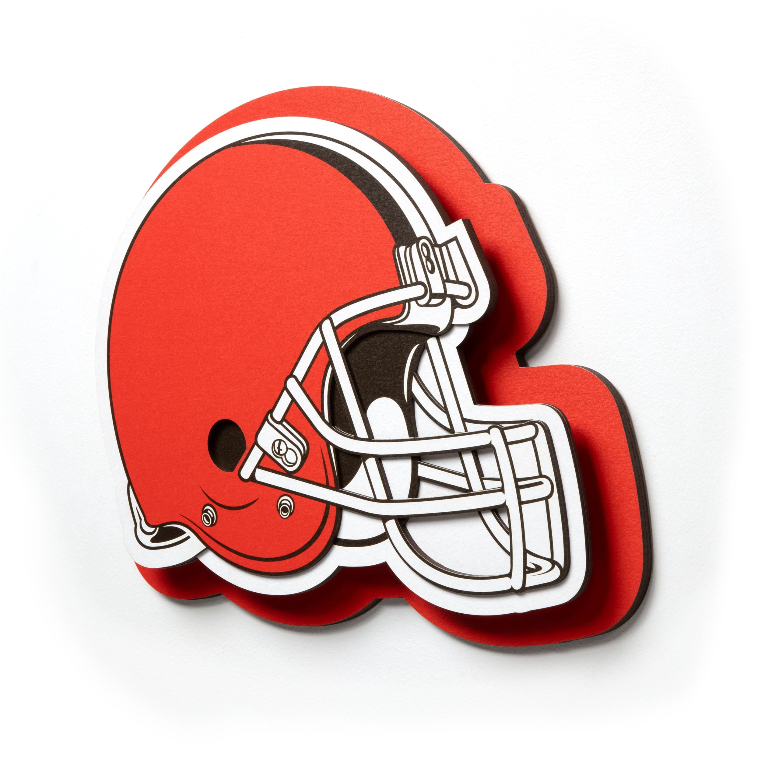 YouTheFan NFL Cleveland Browns 3DX Die Cut Wall Art