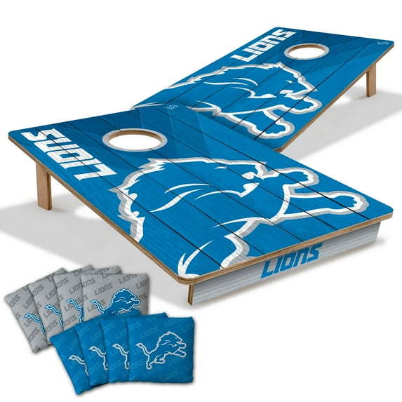 YouTheFan NFL Detroit Lions 2' x 3' Cornhole Game