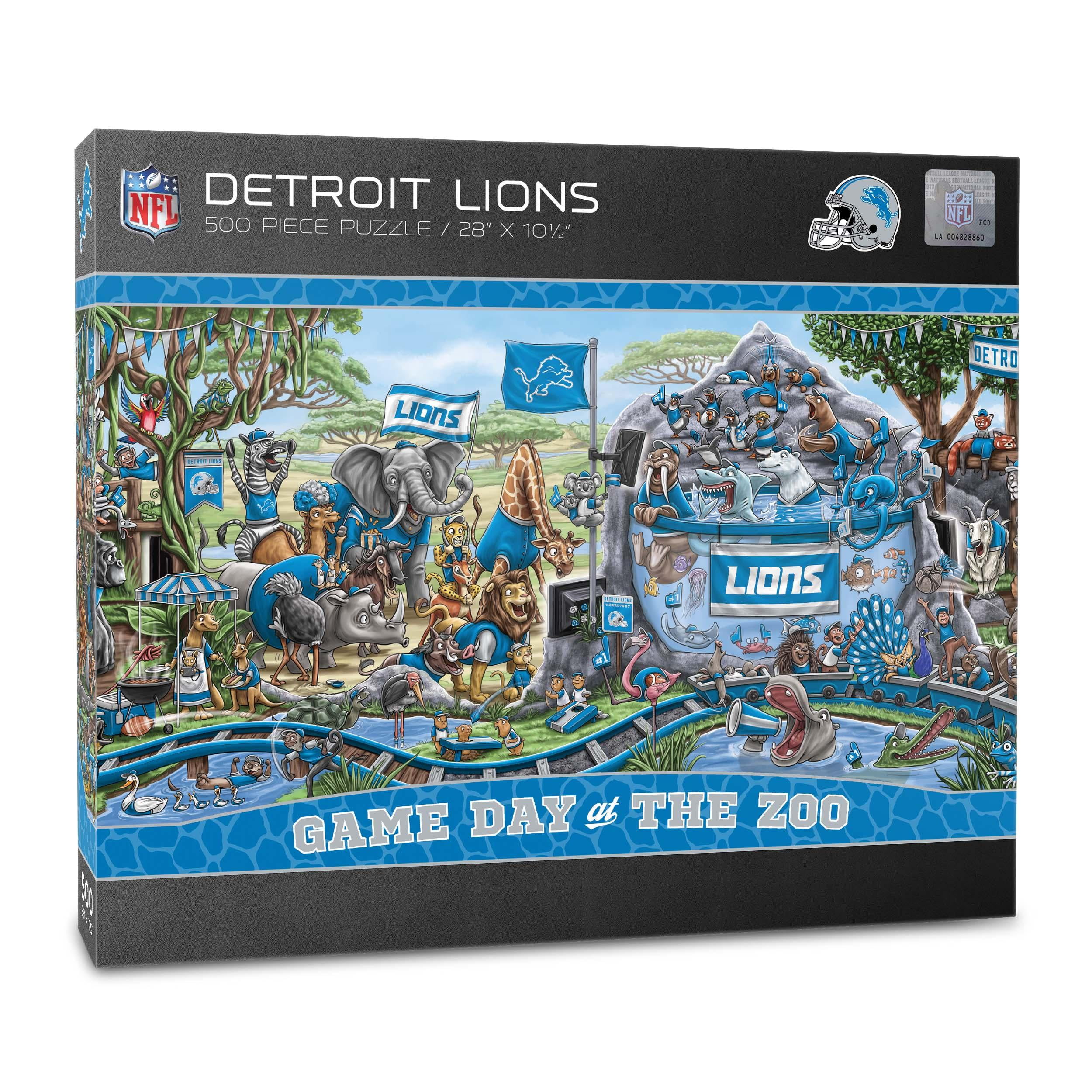 Dallas Cowboys NFL Game Day at the Zoo 500-Piece Puzzle for Fans