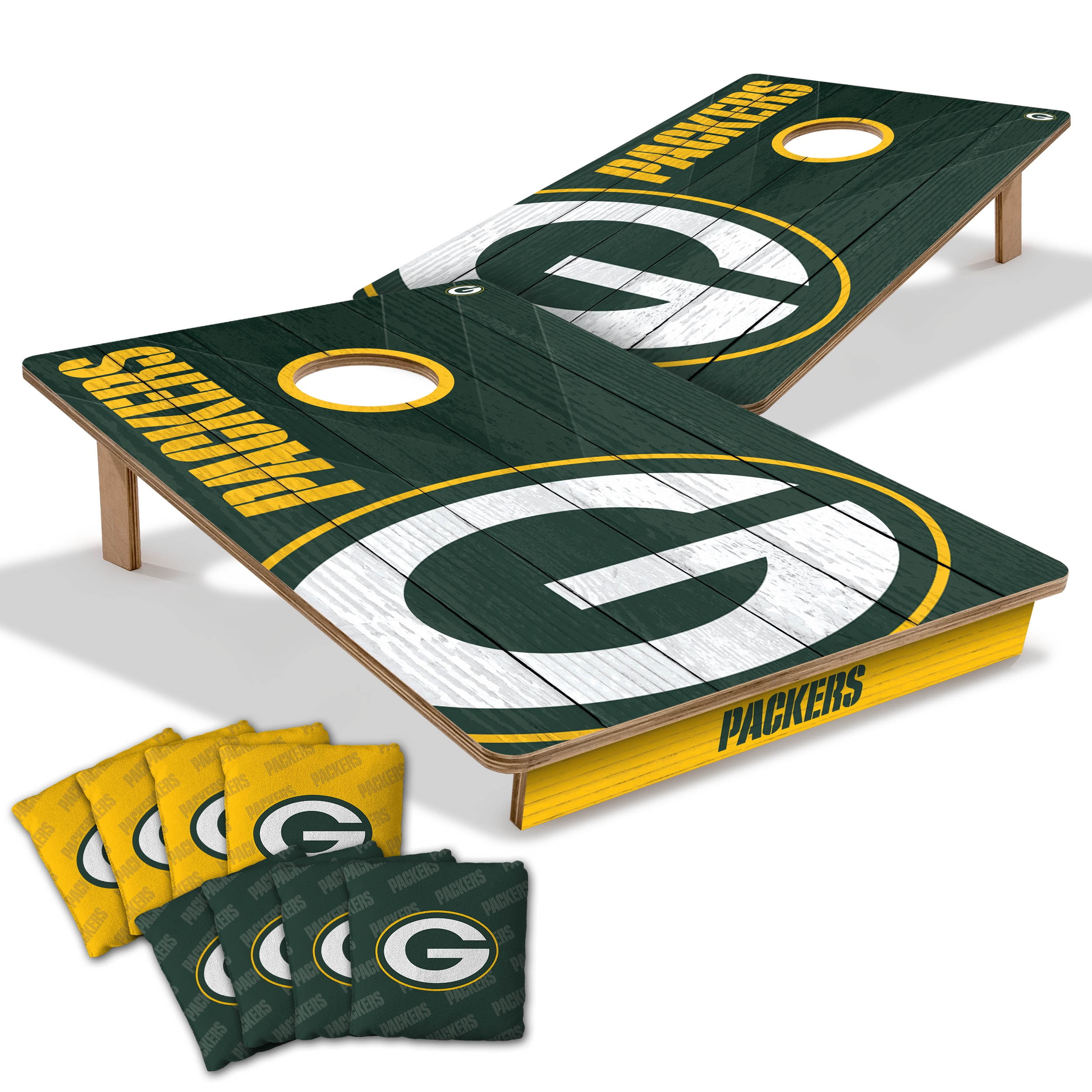Men's Starter Green Green Bay Packers Classic Quarter-Zip