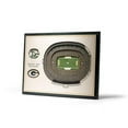 thumbnail image 1 of Green Bay Packers 17'' x 13'' 5-Layer StadiumViews 3D Wall Art, 1 of 5