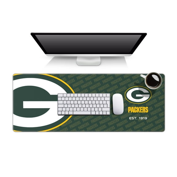 YouTheFan NFL Green Bay Packers Logo Series Desk Pad SMU