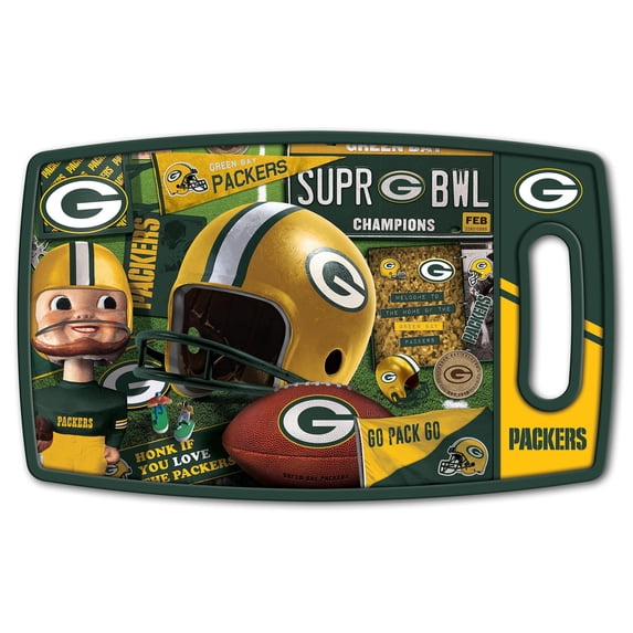 IDNA Green Bay Packers Retro Series Cutting Board