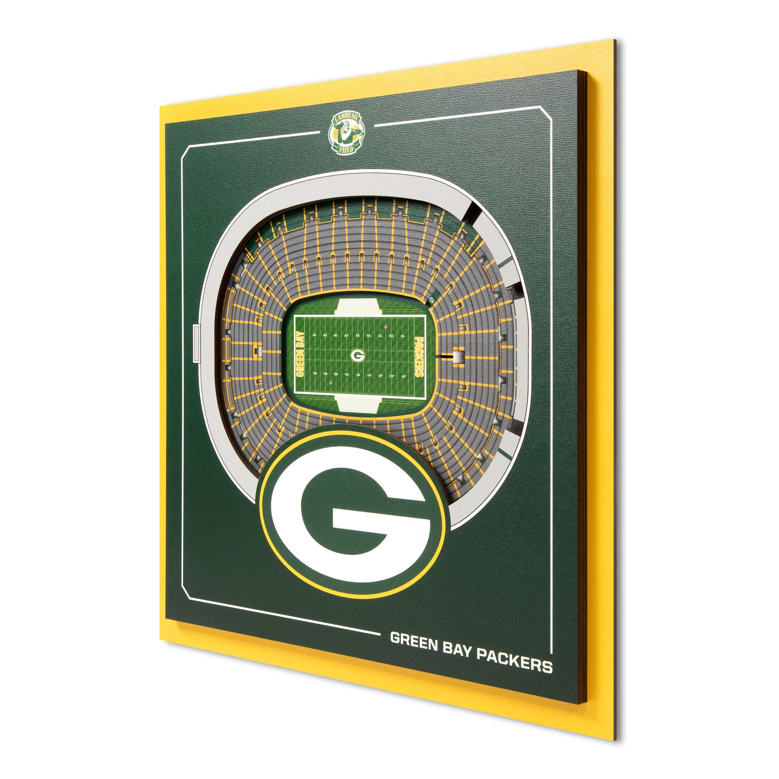 YouTheFan NFL Green Bay Packers Stadium Series 3D Wall Art