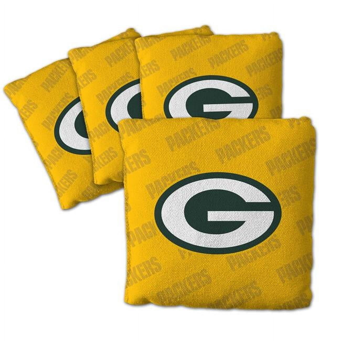 NFL Green Bay Packers Cornhole Bags - 4PK - Yellow