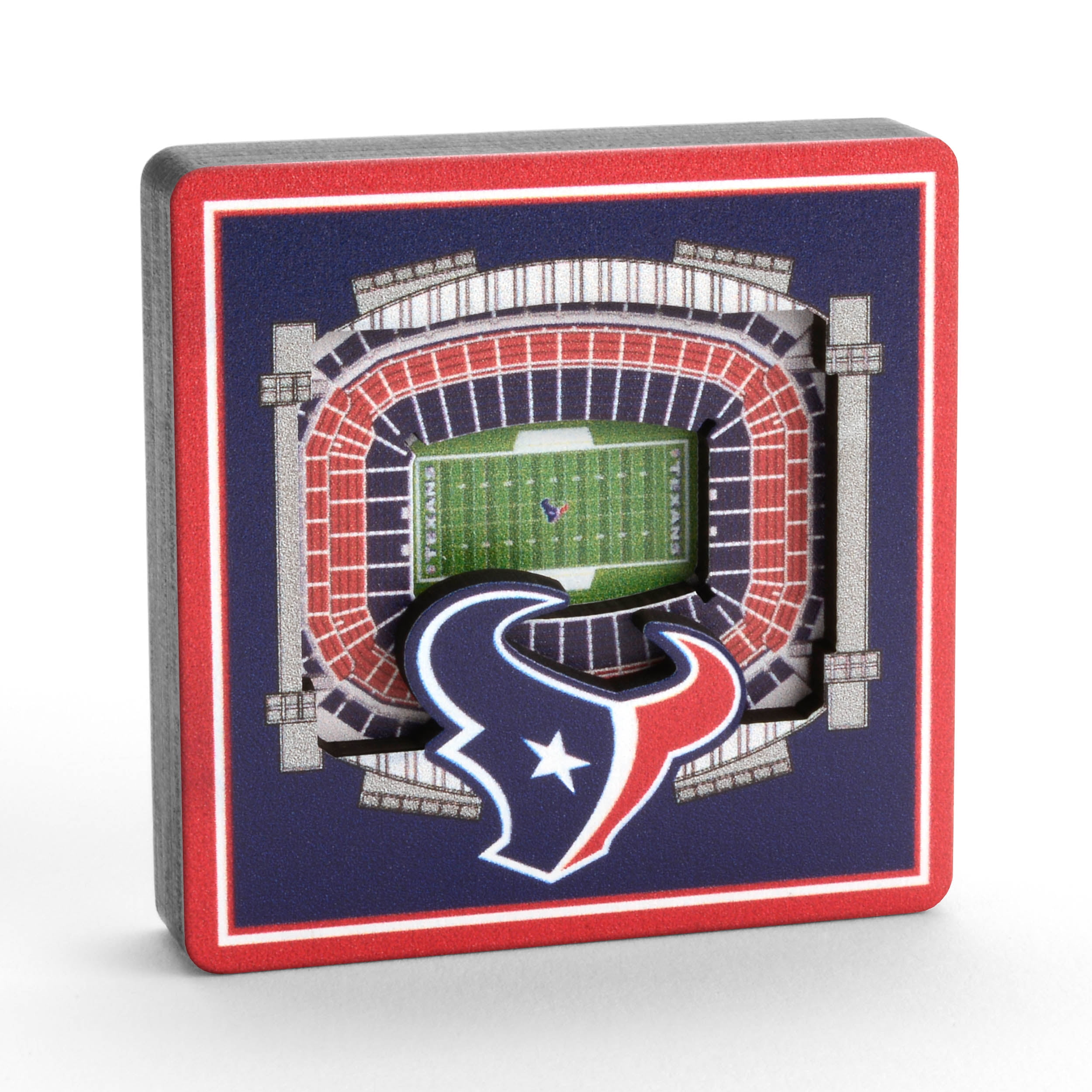 YouTheFan NFL Houston Texans 3D StadiumView Magnet