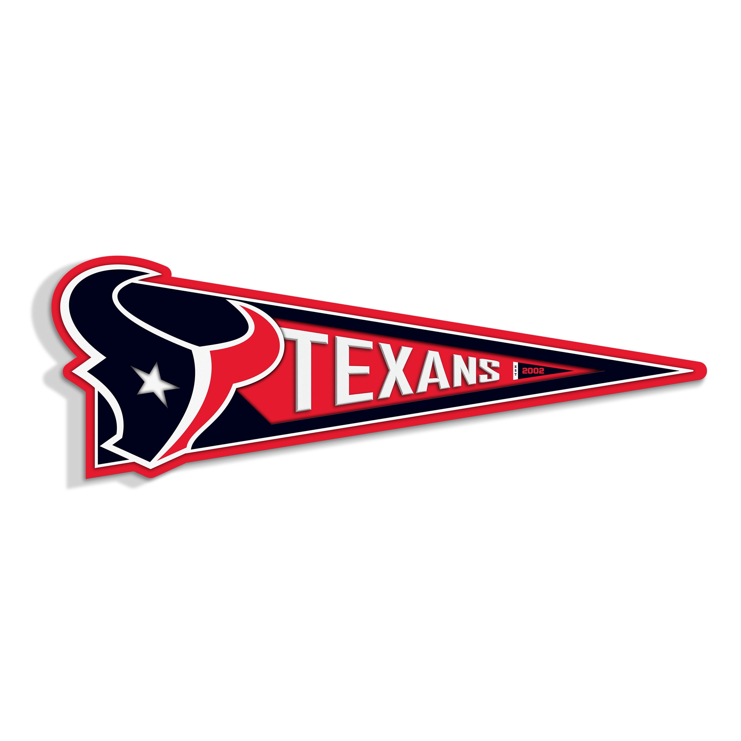 YouTheFan NFL Houston Texans Pennant Sign