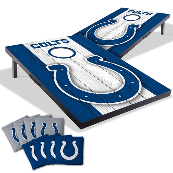 YouTheFan NFL Indianapolis Colts 2' x 3' MDF Cornhole Game