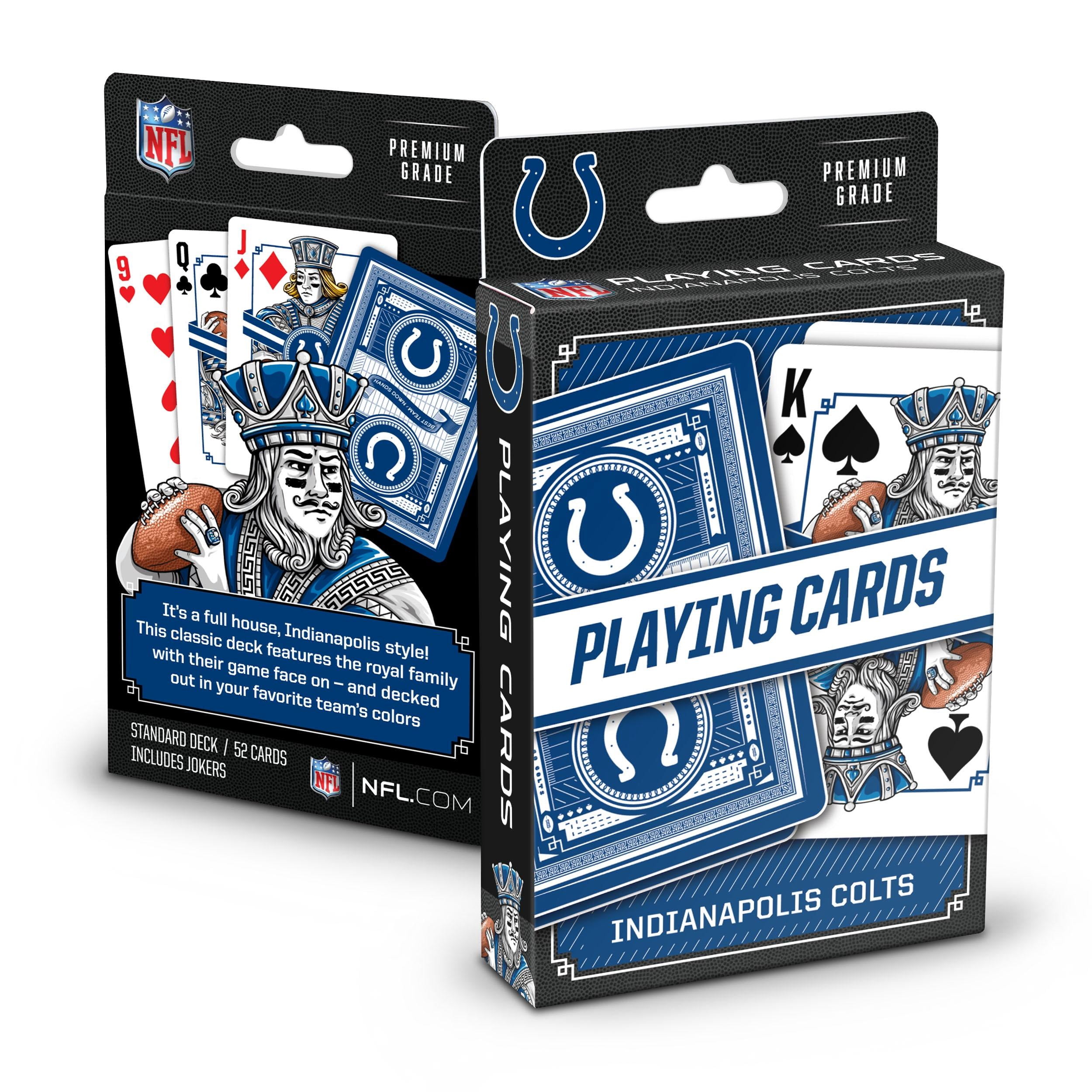 YouTheFan NFL Indianapolis Colts Classic Series Playing Cards